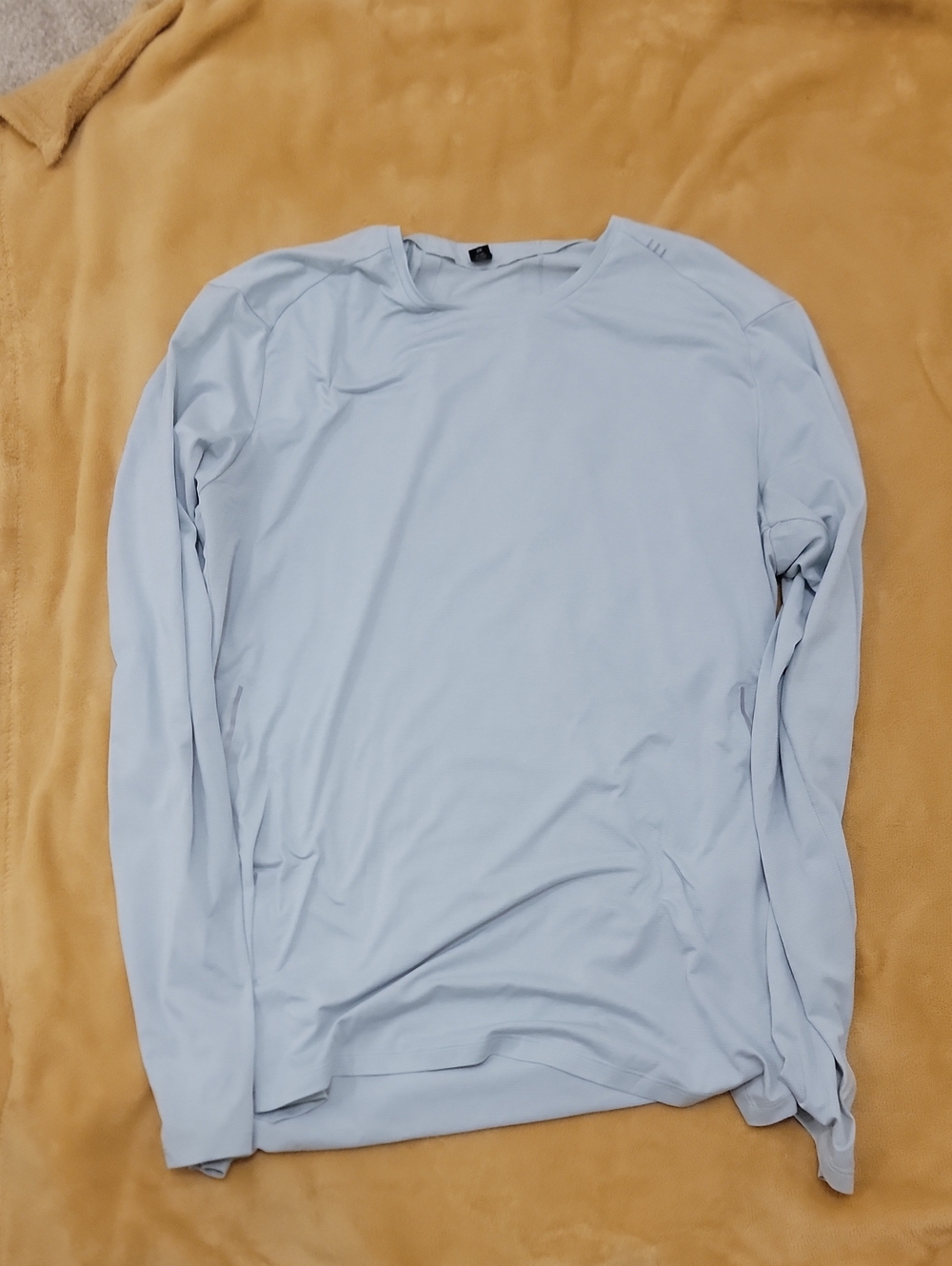 lululemon athletica Light Blue Long-Sleeve Crew